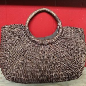 Wicker Purse